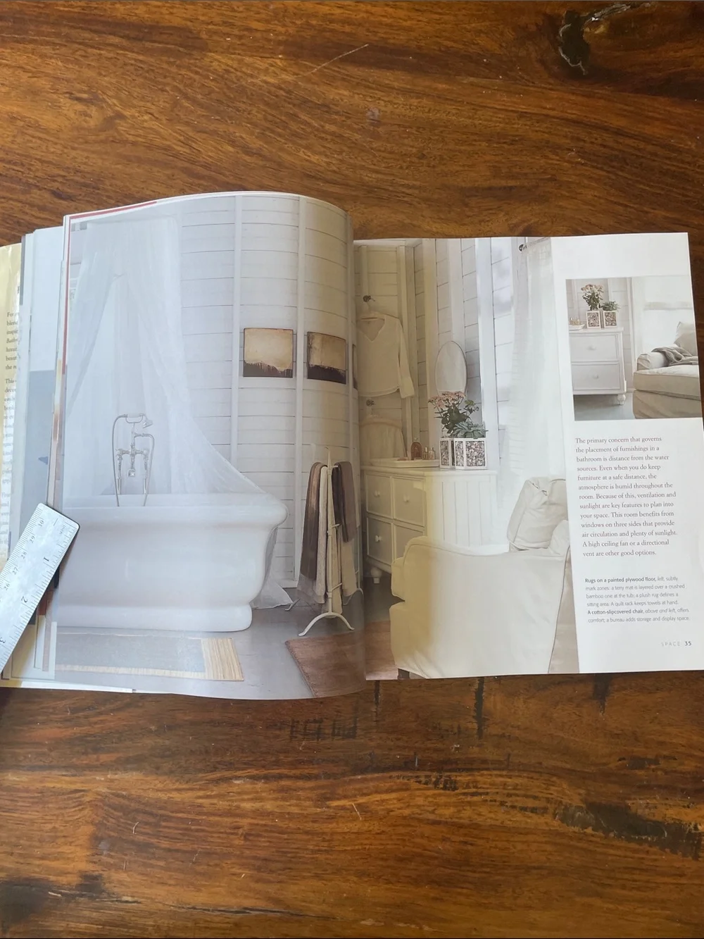 2 Pottery Barn Books Bathrooms (softcover) + Dining Spaces (hardcover)